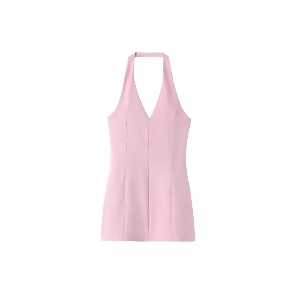 Summer fashion Mini Dress Woman Fitted Off Shoulder Short Dresses For Women 2024 Summer Backless Party Dresses Sexy Dress