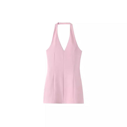 Summer fashion Mini Dress Woman Fitted Off Shoulder Short Dresses For Women 2024 Summer Backless Party Dresses Sexy Dress