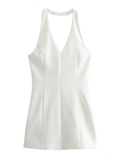 Summer fashion Mini Dress Woman Fitted Off Shoulder Short Dresses For Women 2024 Summer Backless Party Dresses Sexy Dress