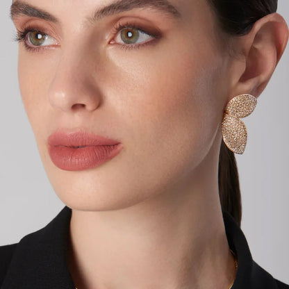 Luxury Necklace Earrings Set For Women Fashion Chunky Flower Necklace Choker Goth Jewelry Set Ladies Female Accessories Gift