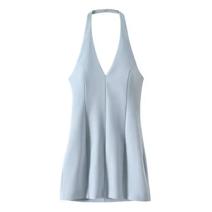 Summer fashion Mini Dress Woman Fitted Off Shoulder Short Dresses For Women 2024 Summer Backless Party Dresses Sexy Dress