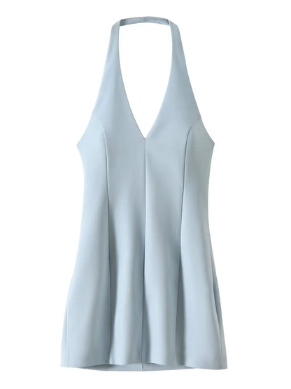 Summer fashion Mini Dress Woman Fitted Off Shoulder Short Dresses For Women 2024 Summer Backless Party Dresses Sexy Dress