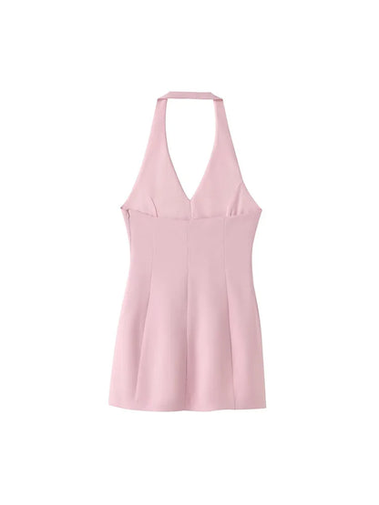 Summer fashion Mini Dress Woman Fitted Off Shoulder Short Dresses For Women 2024 Summer Backless Party Dresses Sexy Dress